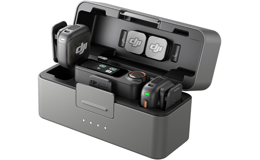 DJI Mic 3(2TX+1 RX+Charging Case)
