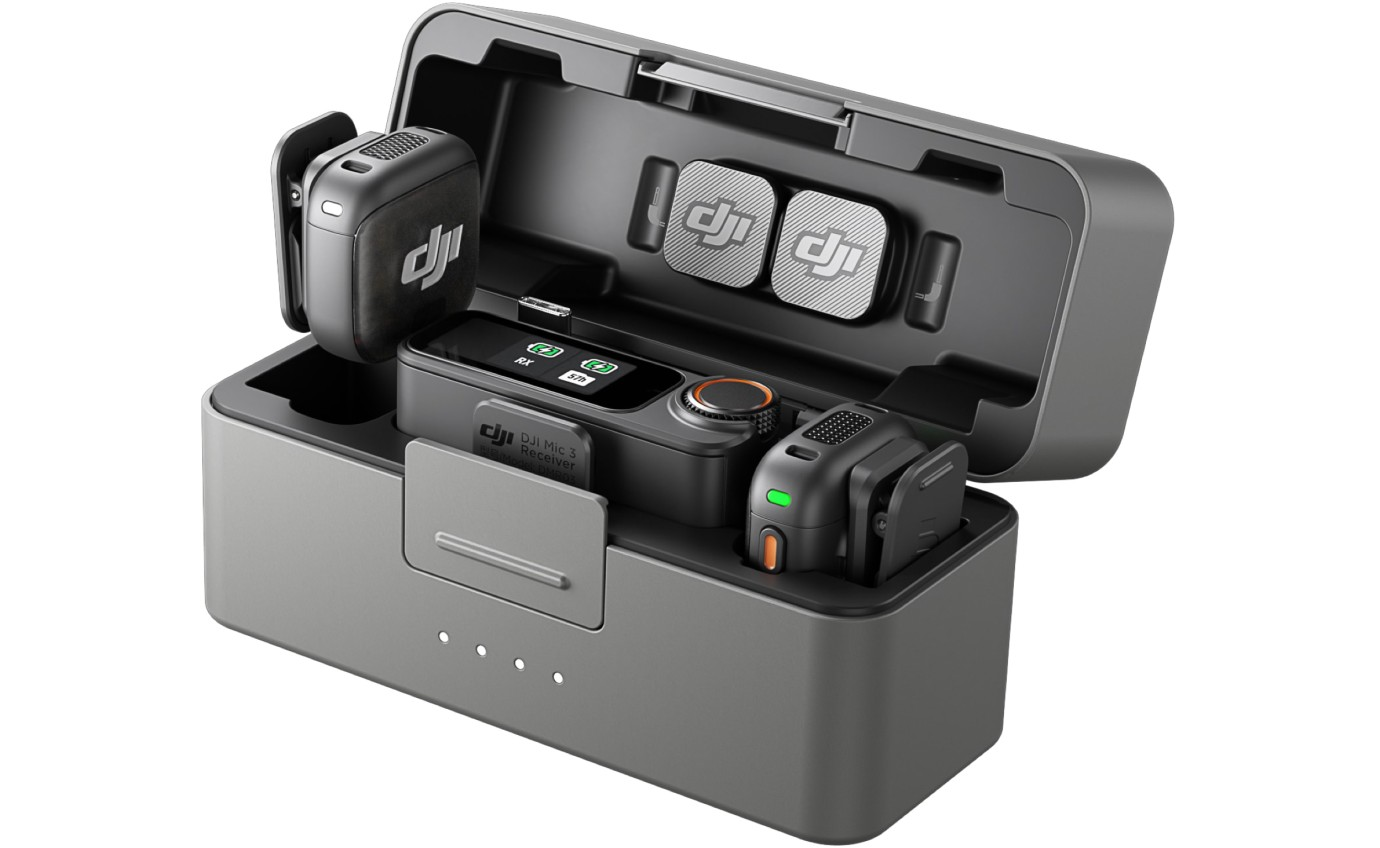 DJI Mic 3 (2TX+1 RX+Charging Case)