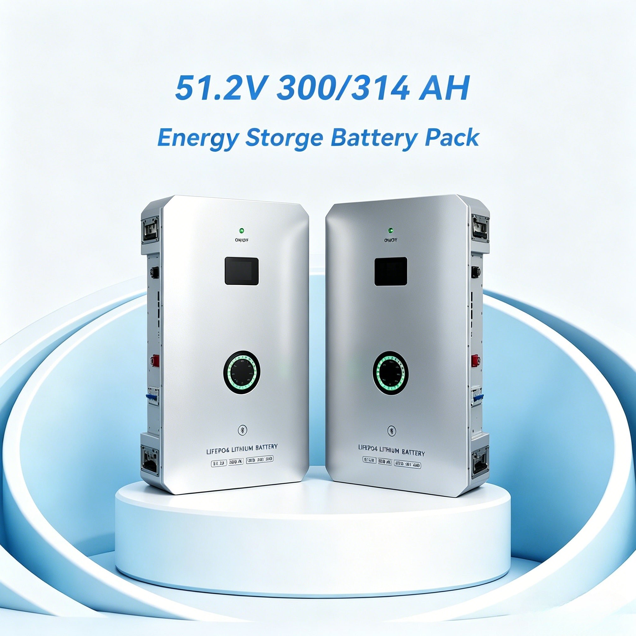 SUPSRSAFE stand-by 51.2V 314Ah LiFePO4 Batteries Inlined BMS 16KWh T30 Energy solid battery 600 cycles -10~50C